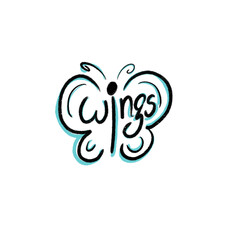 vector illustration of a butterfly