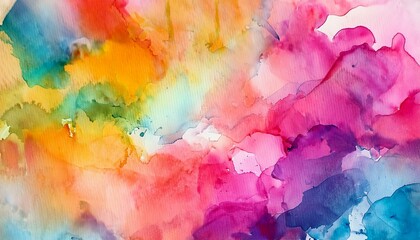 Colorful watercolor textured background