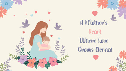 A Mother's Heart Where Love Grows Eternal

