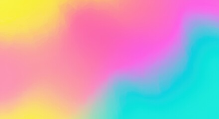 Vibrant abstract gradient background with soft pastel colors blending