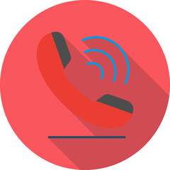 Phone Call Vector Icon