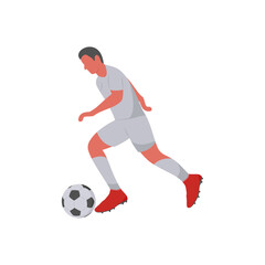 Playing Football, Football Championship Soccer Illustration