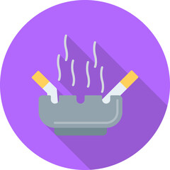 Ashtray Vector Icon