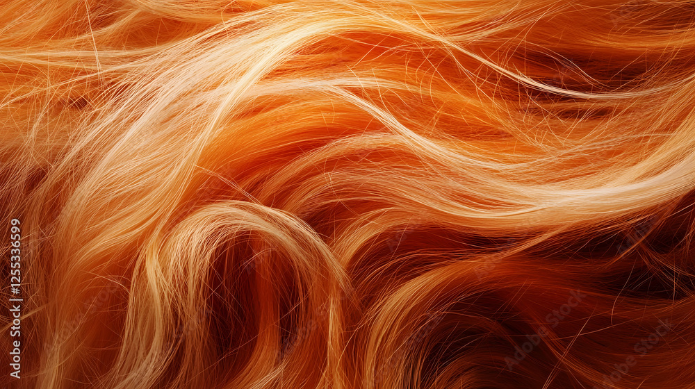 Poster Stunning abstract background featuring fiery orange swirling waves and fluid textures with a dynamic captivating movement and visually striking composition  This vibrant