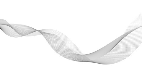 abstract multicolor gradient wave lines vector background, texture with light and shadow,  technology line stripe isolated science digital flowing black line.