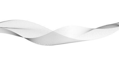 abstract multicolor gradient wave lines vector background, texture with light and shadow,  technology line stripe isolated science digital flowing black line.