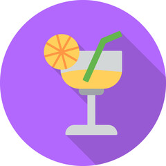 Cocktail Vector Icon