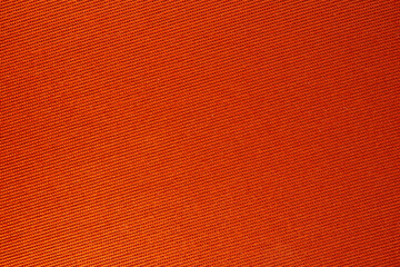 Rough surface of old red facing fabric.