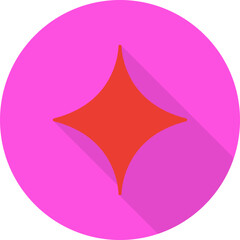 Obraz premium Unique Diamond Vector Icon