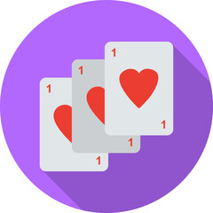 Unique Deck of Cards Vector Icon