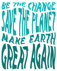 Minimalist Typography T-Shirt Design, Earth Day Theme, Motivational Typography T-Shirt Design, Inspirational Typography T-Shirt Design
