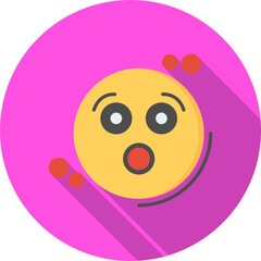 Fototapeta premium Surprised Icon