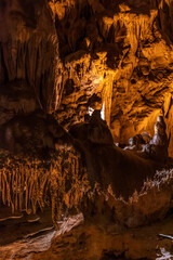 inside the cave Damlataş alanya turkey
