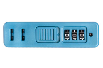 Luggage lock isolated