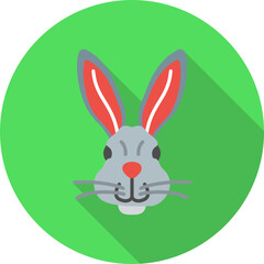 Obraz premium Rabbit Vector Icon