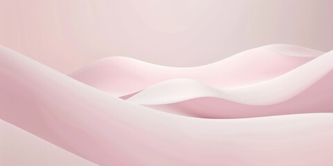 A refined minimalist design with a light rose pink background, Subtle shapes and smooth gradients, Modern minimalist style