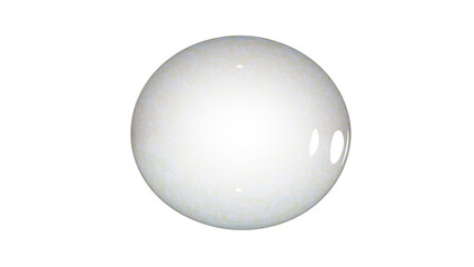 soap bubble on transparent background