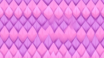 Abstract Repeating Pink and Purple Shapes Texture Pattern with 3D Geometric Feel