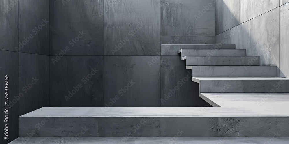 Poster a sleek design with a light charcoal gray background, crisp lines and minimal details, modern minima