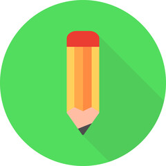 Unique Pencil Vector Icon