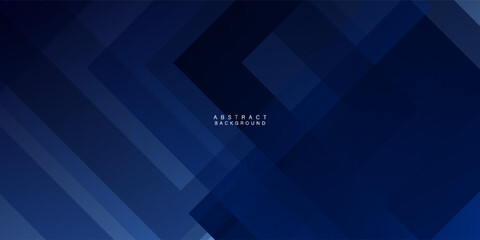 Blue black abstract background geometry shine and layer element vector for presentation design. Suit for business, corporate, institution, party, festive, seminar, and talks