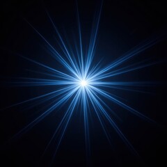 Radiant star-like structure with multi-layered light lines forming a symmetric, dimensional design, casting an ethereal glow