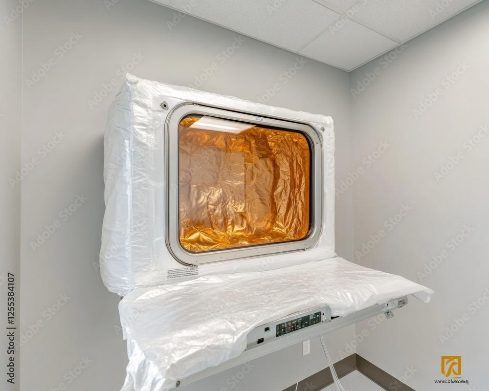 Poster industrial chic protective encased weather balloon system for precision atmospheric research - innov