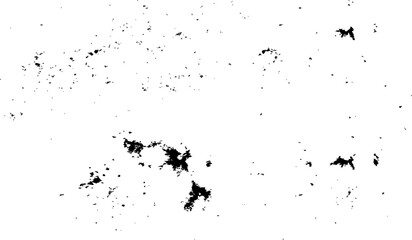 grunge black sand grains and particles on a transparent background