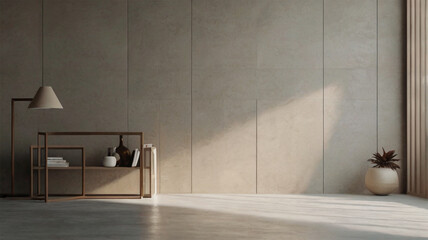 Minimalist Geometric Background with Subtle Polygonal Shapes - Modern Neutral Color Design