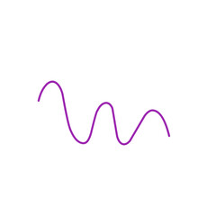 purple wave line