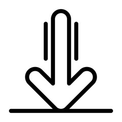 Obraz premium Download Icon