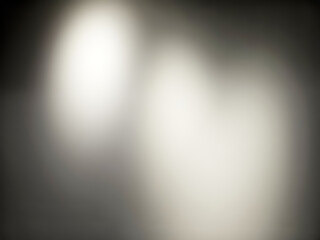 White Blured Light Beam and Shadow, Suitable for Overlay and Color Cast Effect.