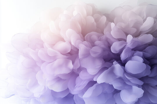 Mindful AI Watercolor representing mental health tech with soft gray algorithms and lavender gradients