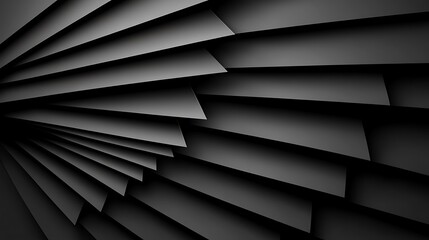 Obraz premium Abstract dark grey geometric design (2)