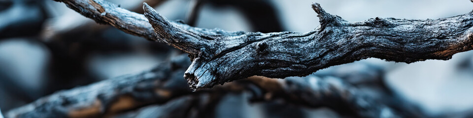 Charred Branch Detail