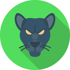 Black Panther Vector Icon