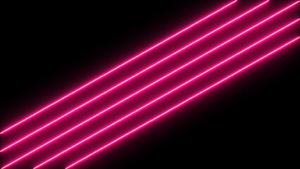 Neon lights Line background. Speed Motion line Background. Parallel Lines Technology.