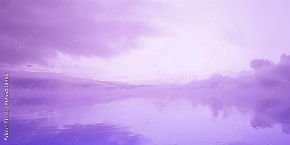 Poster a surreal minimalist composition with a dreamy purple backdrop, surreal elements and minimalist fant