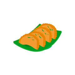 Gujiya, Diwali, Hindu, Indian Symbol Illustration