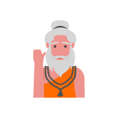 Fototapeta premium Guru, Diwali, Hindu, Indian Symbol Illustration