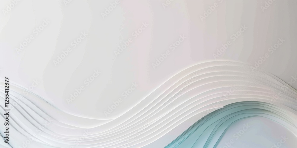 Poster an abstract minimalist artwork on a clean white background, minimalist patterns in soft pastel shade