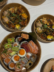 Sushi heaven on a plate 