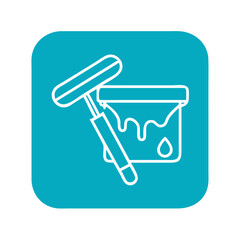 Tray icon, office and organization concept