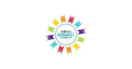 world humanist day motion video, ideal for world humanist day celebration