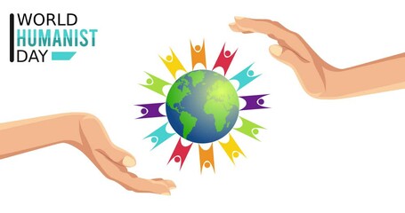 world humanist day motion video, ideal for world humanist day celebration