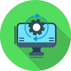 Synchronization Vector Icon