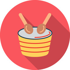 Drum Vector Icon