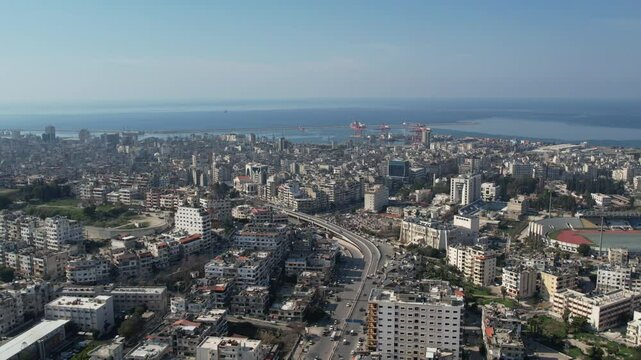 Drone shot from Syria, life in Syria after the fall of Bashar al-Assad.