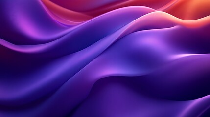 Obraz premium Abstract Purple and Orange Wave Abstract Background