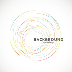 Vector images with stripes of different colors